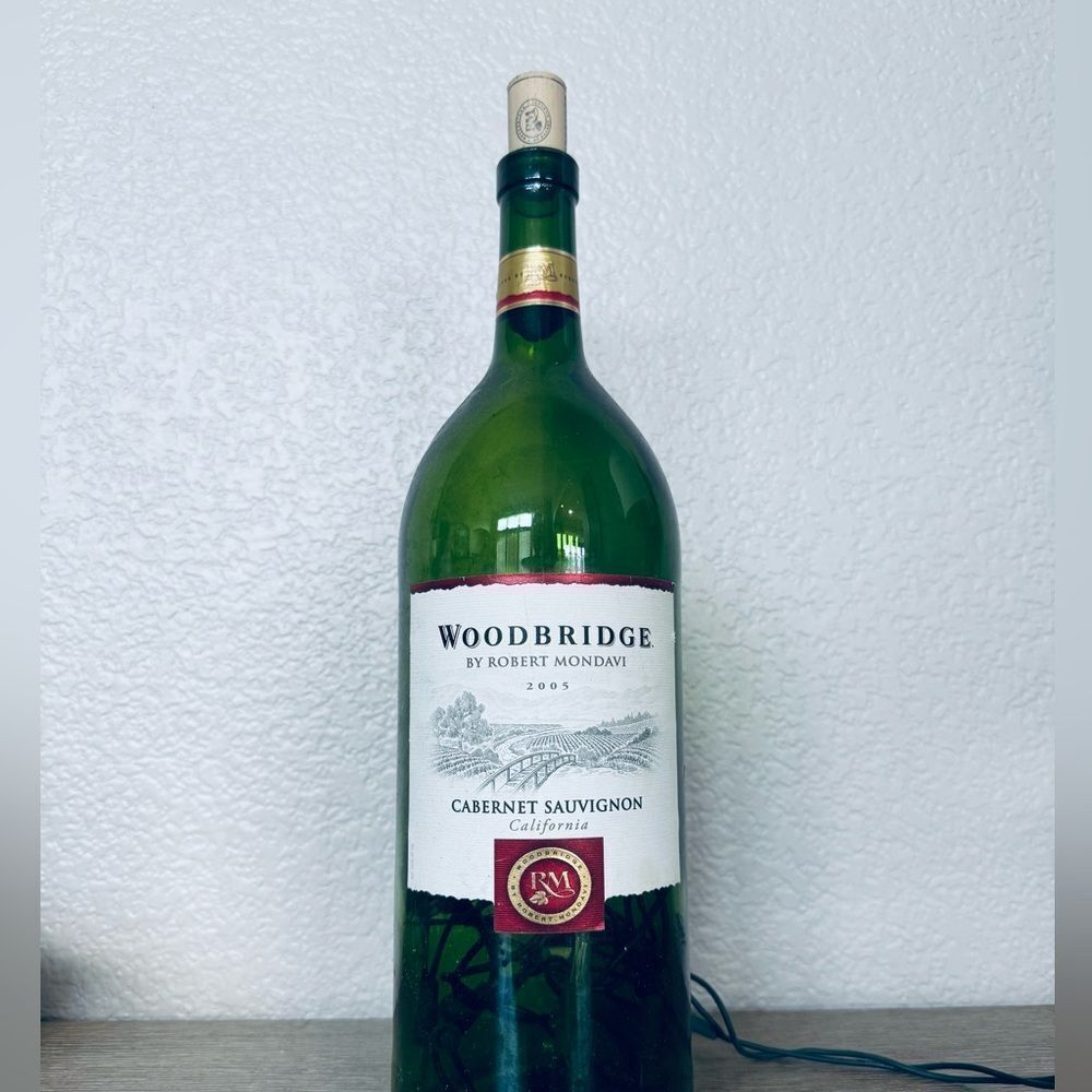 Wine Bottle Fairy Lights Lamp Woodbridge Robert Mondavi